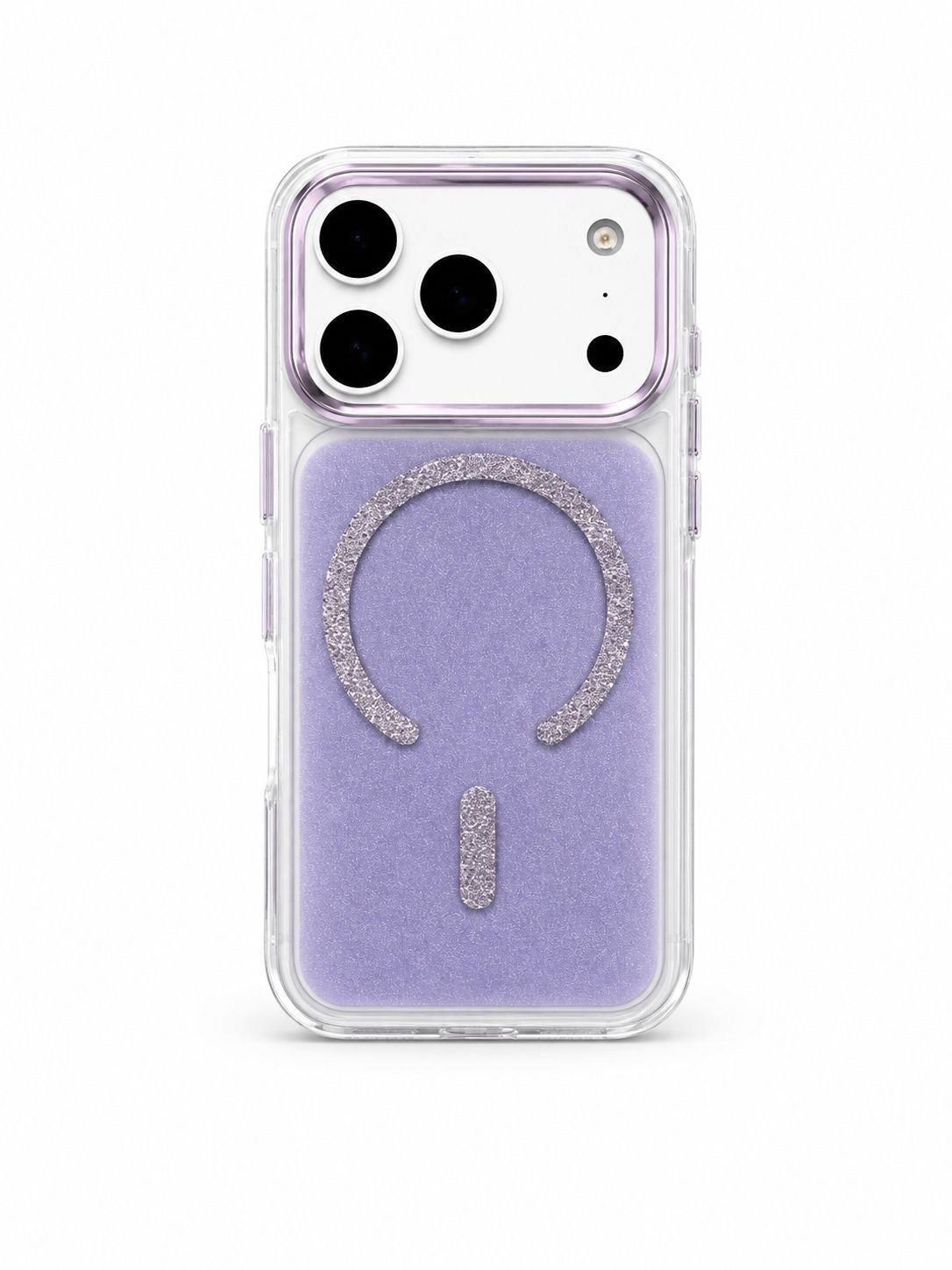 Cover magsafe glitter purple
