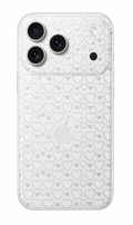 Pellicola back hearts glitter