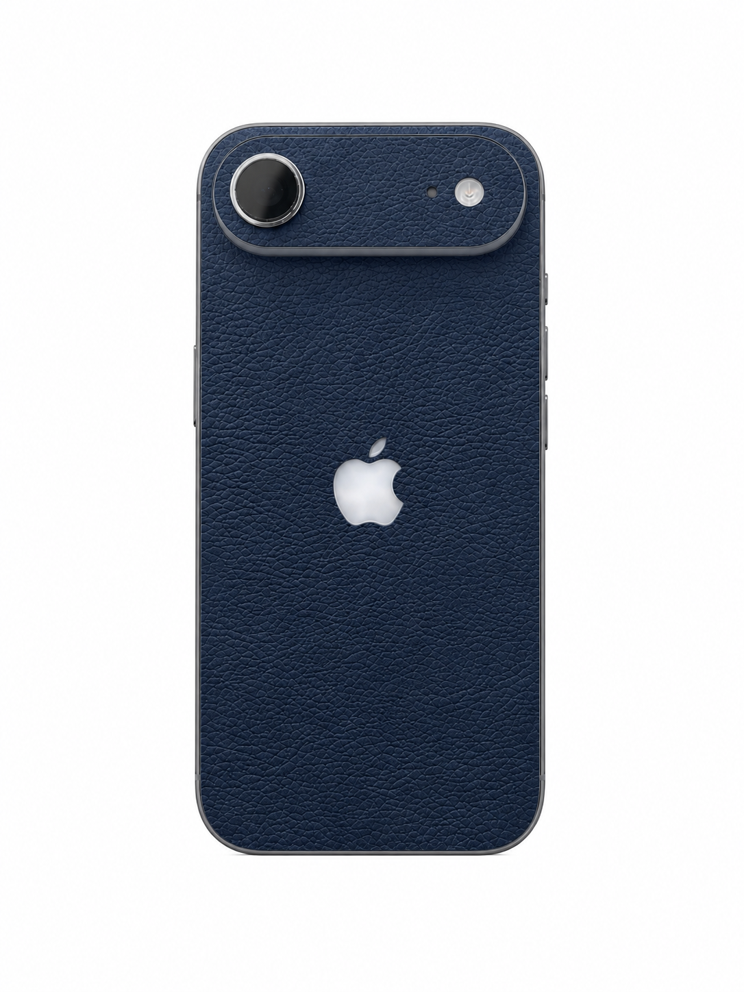 Pellicola back in pelle blue