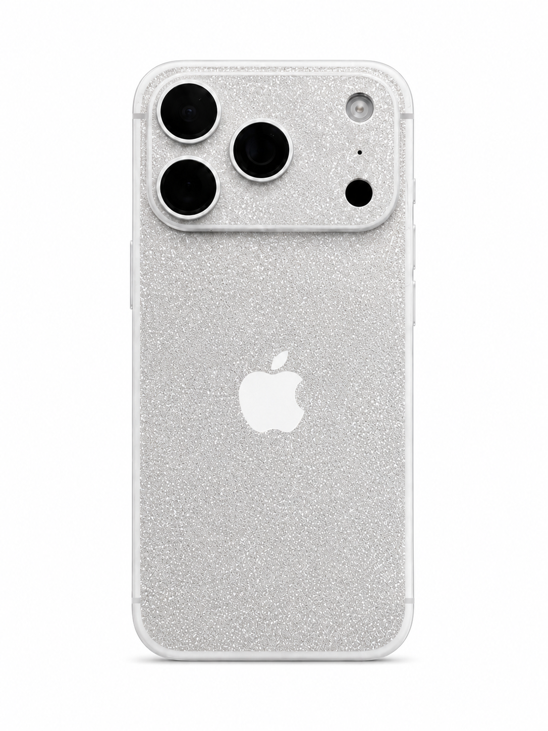 Pellicola Back Glitter silver