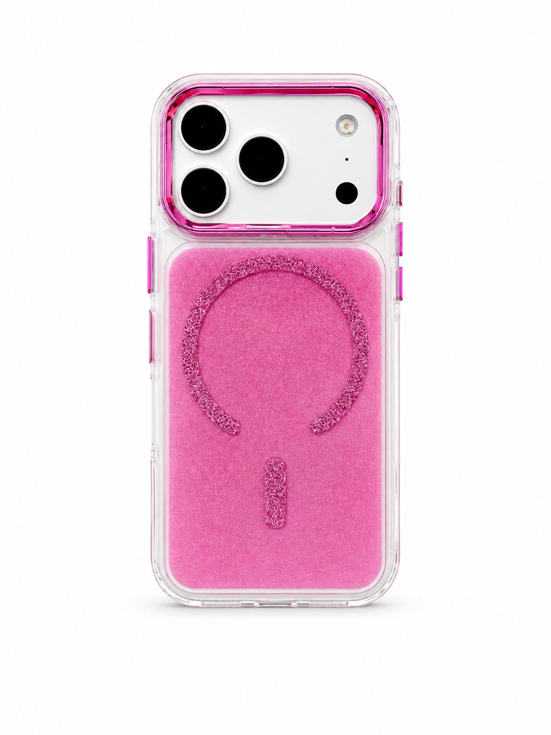 Cover magsafe glitter pink