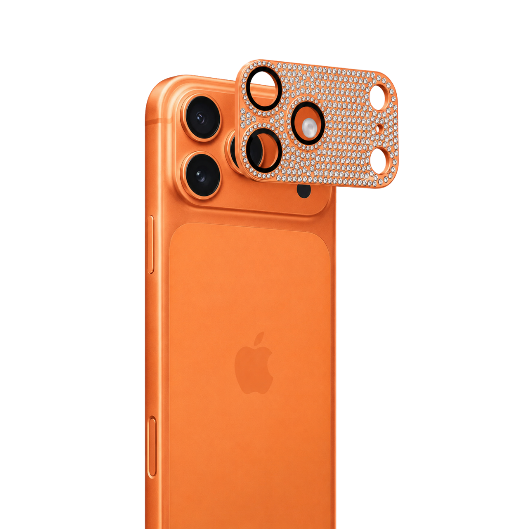 Copri fotocamera Swarovski Orange