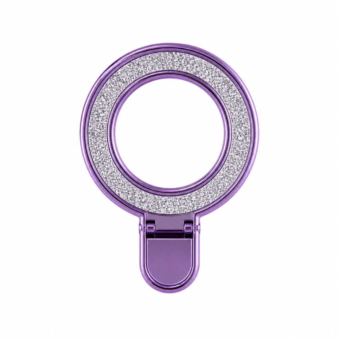 Anello Magsafe glitter Lilla